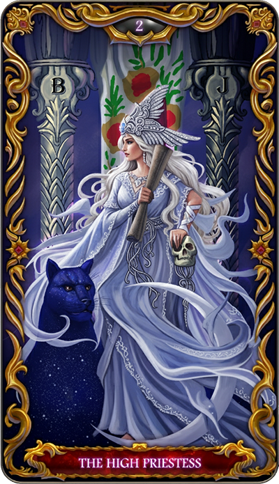 The High Priestess, reversed
