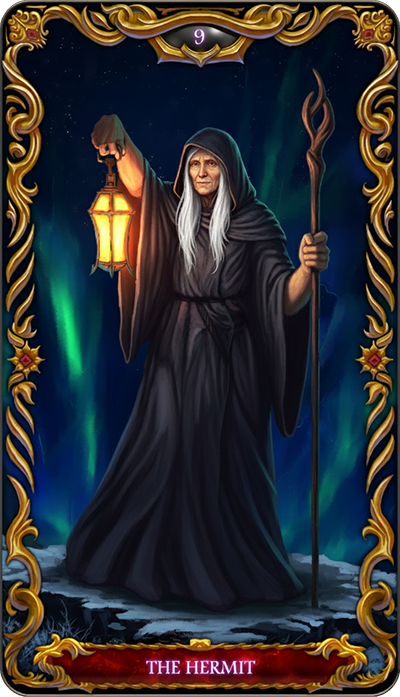The Hermit, reversed