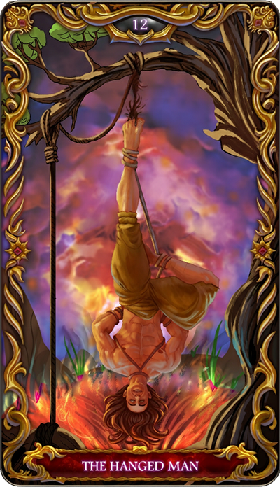 The Hanged Man, reversed